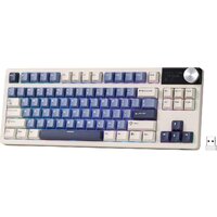 Клавиатура Royal Kludge S85 Horizon Blue (RK Beige) - Превью изображения №2 — Интернет-магазин Time-Shop