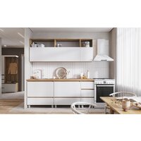 Готовая кухня Стендмебель Хелен 2.0 (белый/дуб крафт золотой) - Превью изображения №6 — Интернет-магазин Time-Shop