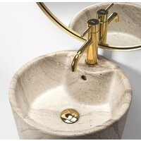 Умывальник Rea Blanka (натуральный камень) - Превью изображения №2 — Интернет-магазин Time-Shop