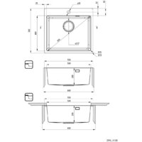 Кухонная мойка Deante ZPO 010B - Превью изображения №9 — Интернет-магазин Time-Shop