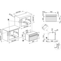 Электрический духовой шкаф Smeg SO4106WAPB3 - Превью изображения №3 — Интернет-магазин Time-Shop