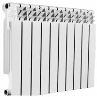 Алюминиевый радиатор SAS 500/80 HF-500A6-10 (10 секций) - Превью изображения №2 — Интернет-магазин Time-Shop