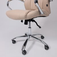 Офисное кресло AksHome Mastif Eco (экокожа, бежевый) - Превью изображения №15 — Интернет-магазин Time-Shop