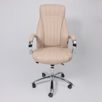 Офисное кресло AksHome Mastif Eco (экокожа, бежевый) - Превью изображения №4 — Интернет-магазин Time-Shop