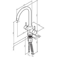 Смеситель AM.PM X-Joy S F85B07700 - Превью изображения №12 — Интернет-магазин Time-Shop