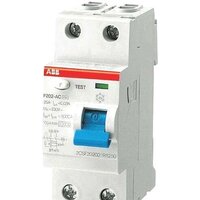 ABB F202 2P 16A 10mA 6kА 2М 2CSF202001R0160