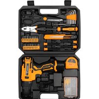 Дрель-шуруповерт Deko Banger SET 93 063-4168 (с 2-мя АКБ, кейс, набор оснастки) - Превью изображения №2 — Интернет-магазин Time-Shop