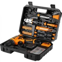 Дрель-шуруповерт Deko Banger SET 93 063-4168 (с 2-мя АКБ, кейс, набор оснастки) - Превью изображения №3 — Интернет-магазин Time-Shop