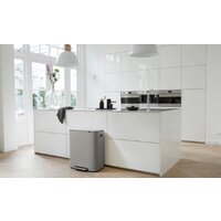 Система сортировки мусора Brabantia Bo Pedal Bin 2 x 30 л (минерально-серый) - Превью изображения №13 — Интернет-магазин Time-Shop
