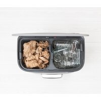 Система сортировки мусора Brabantia Bo Pedal Bin 2 x 30 л (минерально-серый) - Превью изображения №3 — Интернет-магазин Time-Shop