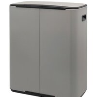 Система сортировки мусора Brabantia Bo Pedal Bin 2 x 30 л (минерально-серый) - Превью изображения №6 — Интернет-магазин Time-Shop