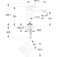 Смеситель Cersanit Nature 64514 - Превью изображения №17 — Интернет-магазин Time-Shop