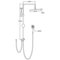 Душевая система  Wisent WP3500BL - Превью изображения №4 — Интернет-магазин Time-Shop