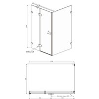 Душевой уголок Ambassador Set 10011103L-ST1 - Превью изображения №5 — Интернет-магазин Time-Shop