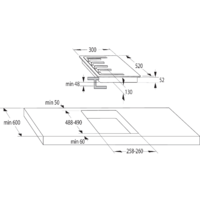 Варочная панель Gorenje GC321B - Превью изображения №4 — Интернет-магазин Time-Shop