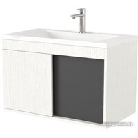 Дабер Тумба под умывальник 014 Cersanit Como 70 Т14.7C.0.20 (белый древесный/серый)