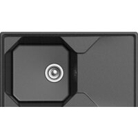 Кухонная мойка GranFest GF-U-840L (черный) - Превью изображения №2 — Интернет-магазин Time-Shop