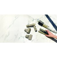 Фен-стайлер Shark Glam Sleek Straight Waves & Curls Multi-styler HD6051SEU - Превью изображения №2 — Интернет-магазин Time-Shop