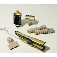 Фен-стайлер Shark Glam Sleek Straight Waves & Curls Multi-styler HD6051SEU - Превью изображения №5 — Интернет-магазин Time-Shop