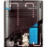 Аквариум Ferplast Dubai 120 LED 240 л (черный) - Превью изображения №5 — Интернет-магазин Time-Shop