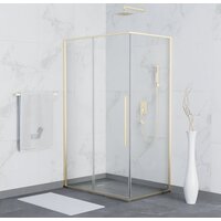 Душевой уголок RGW SV-42G 32324292-16 90x120 (золото brush/прозрачное стекло) - Превью изображения №1 — Интернет-магазин Time-Shop
