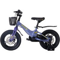 Детский велосипед Maxiscoo Jazz Pro 14 2024 (синий карбон) - Превью изображения №2 — Интернет-магазин Time-Shop