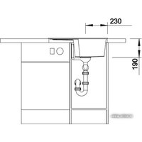Кухонная мойка Blanco Dalago 5 (антрацит) [518521] - Превью изображения №4 — Интернет-магазин Time-Shop