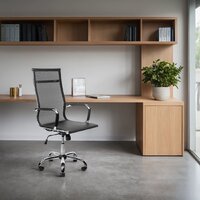 Офисное кресло Mio Tesoro Молли AF-C3006 (черный сетка) - Превью изображения №5 — Интернет-магазин Time-Shop