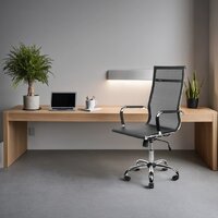 Офисное кресло Mio Tesoro Молли AF-C3006 (черный сетка) - Превью изображения №6 — Интернет-магазин Time-Shop