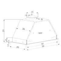 Кухонная вытяжка Schtoff GTC L 60 (белый) - Превью изображения №4 — Интернет-магазин Time-Shop