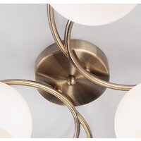 Припотолочная люстра Евросвет Alba 30144/4 античная бронза - Превью изображения №2 — Интернет-магазин Time-Shop