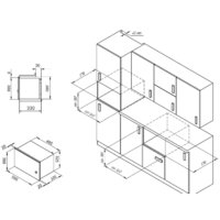 Микроволновая печь Monsher MMH 201 W - Превью изображения №5 — Интернет-магазин Time-Shop
