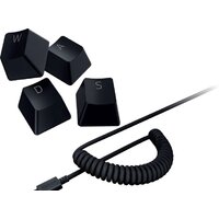 Razer PBT Keycap + Coiled Cable Upgrade Set Classic Black