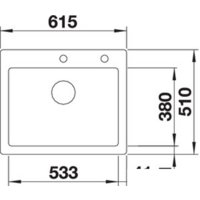Кухонная мойка Blanco Palona 6 (черный) 524738 - Превью изображения №2 — Интернет-магазин Time-Shop