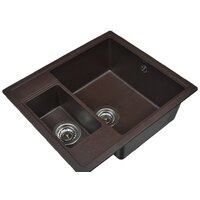 Кухонная мойка Wisent 580-27WQ (с сифоном GER011) - Превью изображения №2 — Интернет-магазин Time-Shop