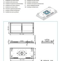 Кухонная вытяжка Falmec Nuvola Design+ Island 90 (нержавеющая сталь) - Превью изображения №3 — Интернет-магазин Time-Shop