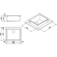 Кухонная мойка Smeg VZ57B - Превью изображения №2 — Интернет-магазин Time-Shop