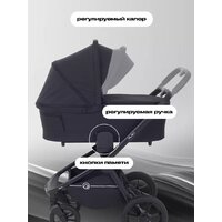 Универсальная коляска Rant Flex 3в1 RA077 (черный) - Превью изображения №4 — Интернет-магазин Time-Shop