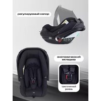 Универсальная коляска Rant Flex 3в1 RA077 (черный) - Превью изображения №15 — Интернет-магазин Time-Shop