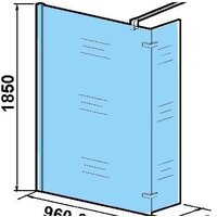 Душевая стенка WeltWasser WW400 100G+30G - Превью изображения №7 — Интернет-магазин Time-Shop
