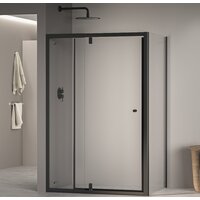 RGW PA-44B (PA-02B + Z-050-1B) 41084487-014 80x70 (черный/прозрачное стекло)