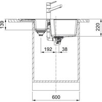 Кухонная мойка Franke Urban UBG 651-78 114.0697.748 (матовый черный) - Превью изображения №3 — Интернет-магазин Time-Shop