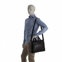 Мужская сумка Francesco Molinary 356-Q8196-8-BLK (черный) - Превью изображения №6 — Интернет-магазин Time-Shop