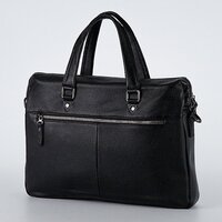 Мужская сумка Francesco Molinary 356-Q8196-8-BLK (черный) - Превью изображения №2 — Интернет-магазин Time-Shop