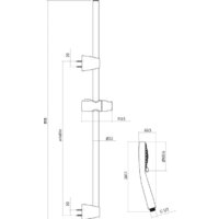 Душевой гарнитур  Cersanit Neno 63068 - Превью изображения №10 — Интернет-магазин Time-Shop