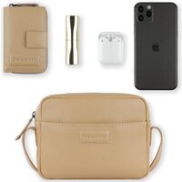 Женская сумка Bugatti Elsa 49460354 (песочный) - Превью изображения №11 — Интернет-магазин Time-Shop