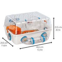 Клетка Ferplast Combi 1 (белый) 57923499 - Превью изображения №2 — Интернет-магазин Time-Shop