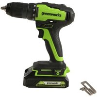 Дрель-шуруповерт Greenworks GD24DD35K2 3704007CUC (с 2-мя АКБ) - Превью изображения №2 — Интернет-магазин Time-Shop