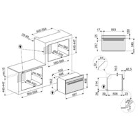 Электрический духовой шкаф Smeg Dolce Stil Novo SO4602M1NR - Превью изображения №2 — Интернет-магазин Time-Shop
