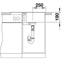 Кухонная мойка Blanco Metra 45 S Compact 525912 (черный) - Превью изображения №5 — Интернет-магазин Time-Shop
